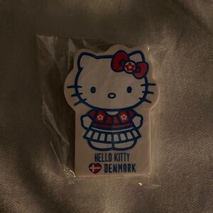 Hello Kitty Denmark Figure - Red, Blue, White